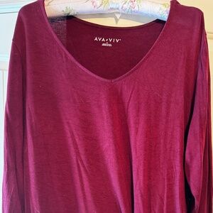 Ava & Viv Long Sleeve Tunic